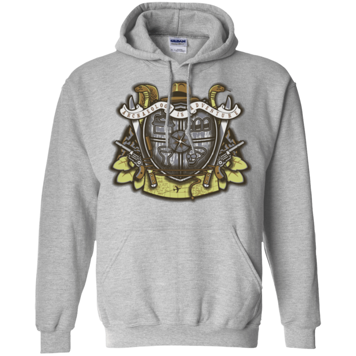 Sweatshirts Sport Grey / Small Adventurer's Crest Pullover Hoodie