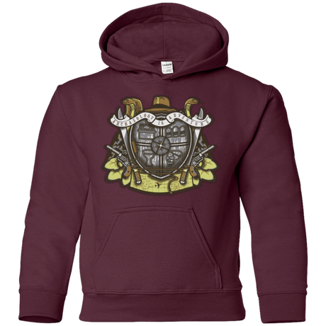 Sweatshirts Maroon / YS Adventurer's Crest Youth Hoodie