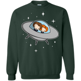 Sweatshirts Forest Green / Small Agents in Space Crewneck Sweatshirt