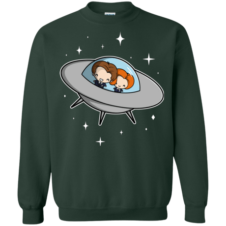 Sweatshirts Forest Green / Small Agents in Space Crewneck Sweatshirt