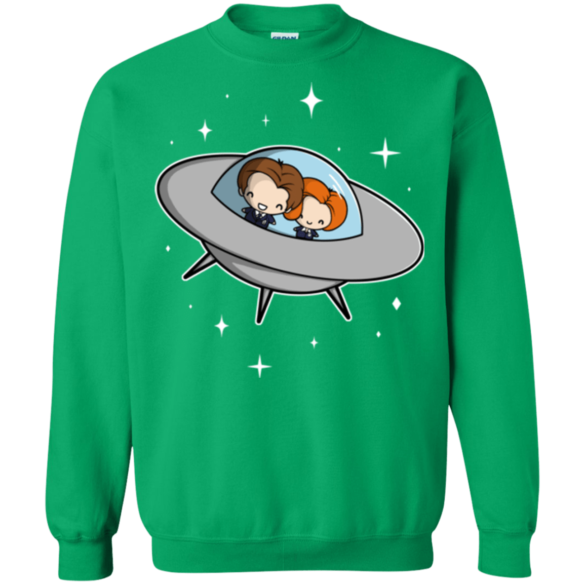 Sweatshirts Irish Green / Small Agents in Space Crewneck Sweatshirt