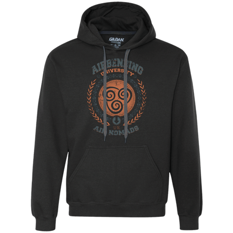 Sweatshirts Black / Small Airbending University Premium Fleece Hoodie