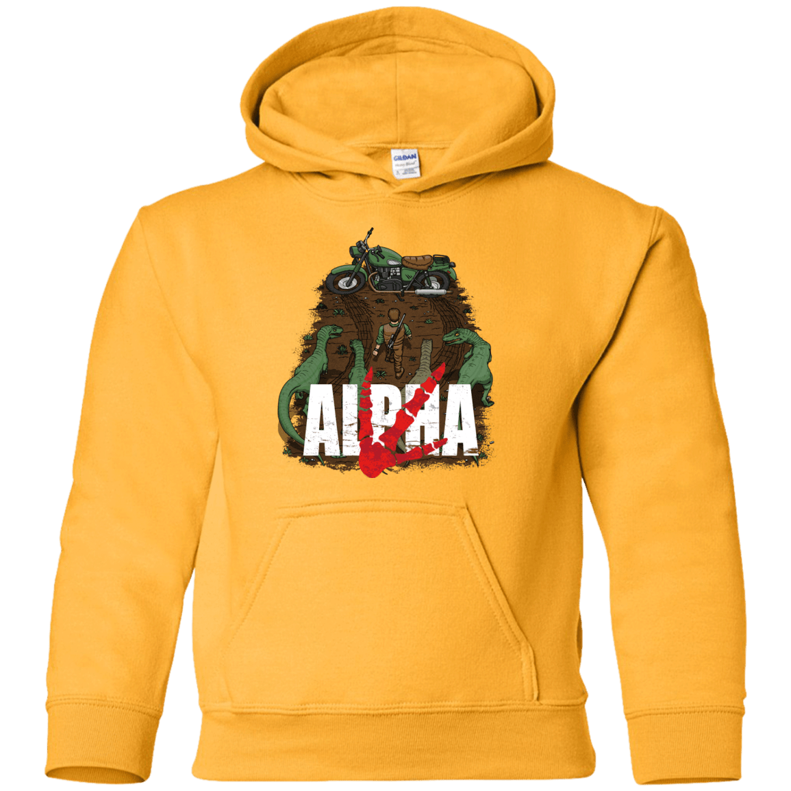 Sweatshirts Gold / YS Akira Park Youth Hoodie