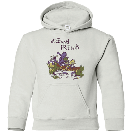Sweatshirts White / YS Alice and Friends Youth Hoodie