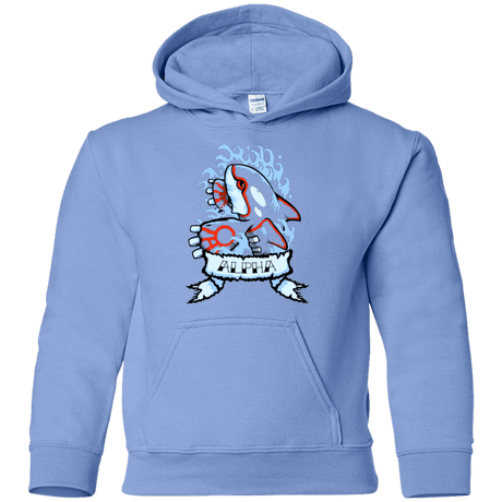 Sweatshirts Carolina Blue / YS Alpha Youth Hoodie