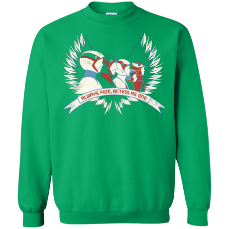 Sweatshirts Irish Green / Small Always Five Acting As One Crewneck Sweatshirt