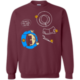 Sweatshirts Maroon / Small ALWAYS THE SAME VICTIM Crewneck Sweatshirt