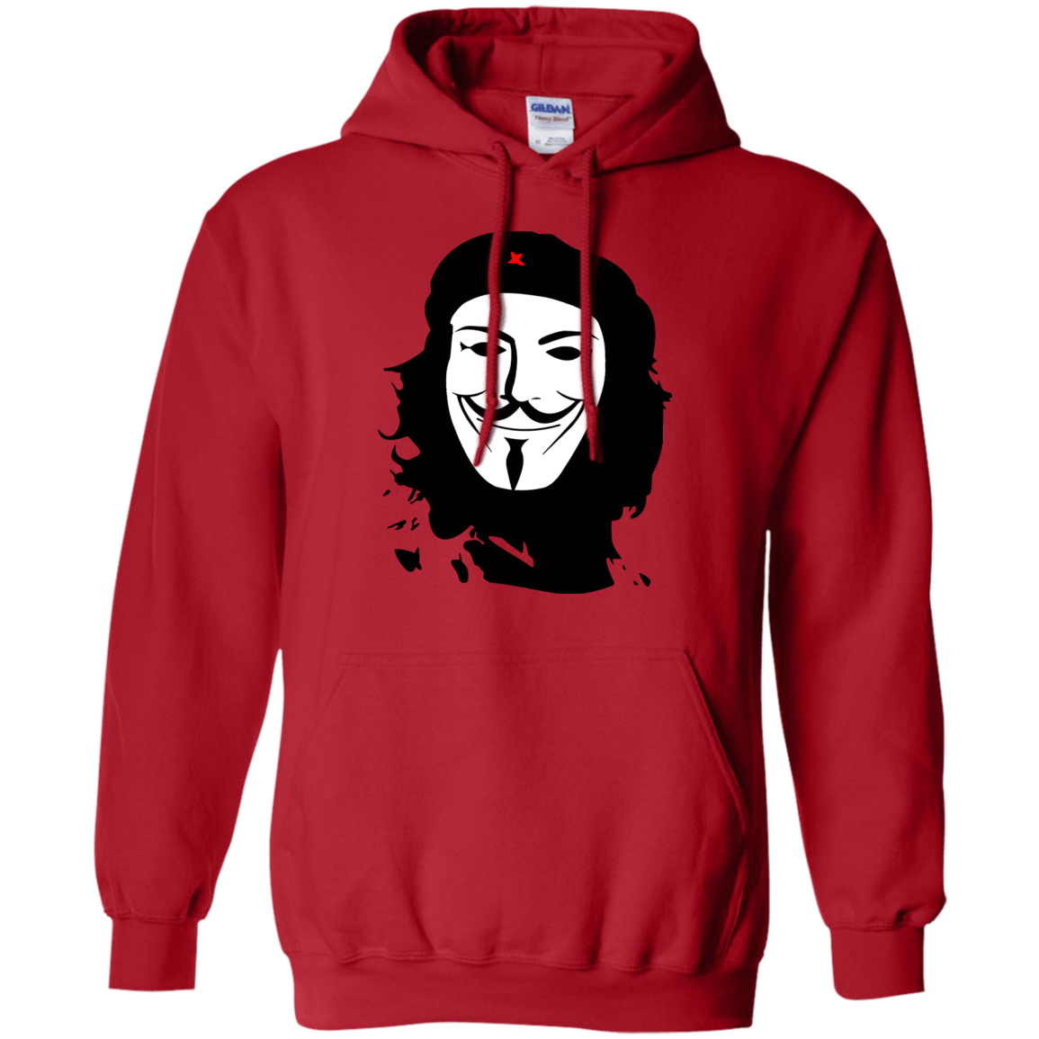 Sweatshirts Red / Small Anonymous Guevara Pullover Hoodie