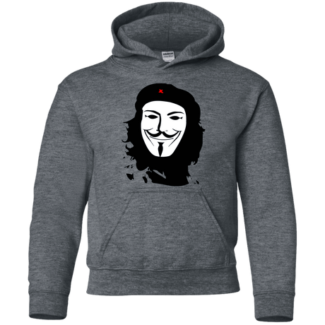 Sweatshirts Dark Heather / YS Anonymous Guevara Youth Hoodie
