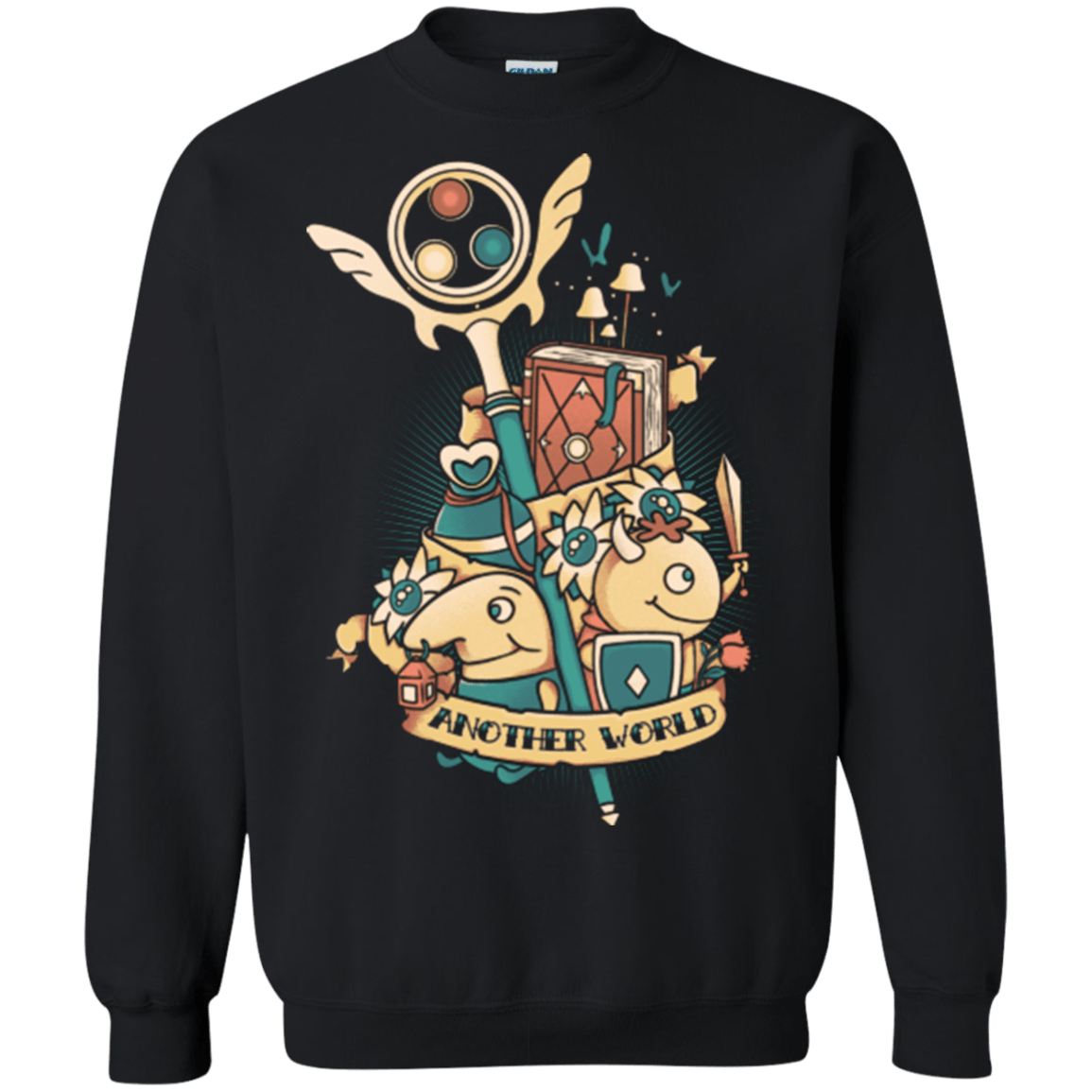 Sweatshirts Black / Small Another world Crewneck Sweatshirt