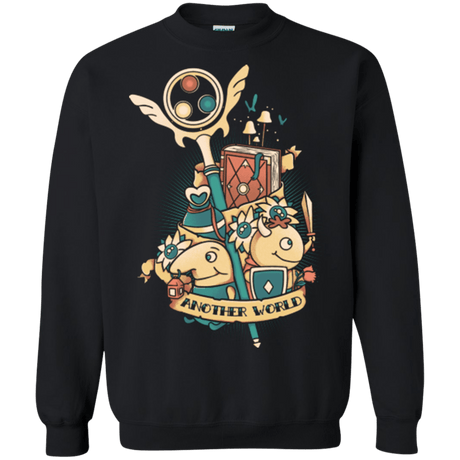 Sweatshirts Black / Small Another world Crewneck Sweatshirt