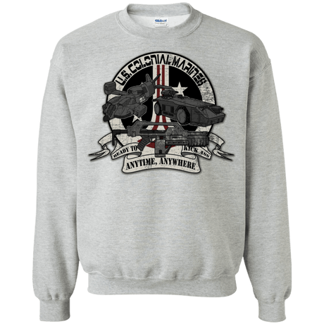 Sweatshirts Sport Grey / Small Anytime Anywhere Crewneck Sweatshirt