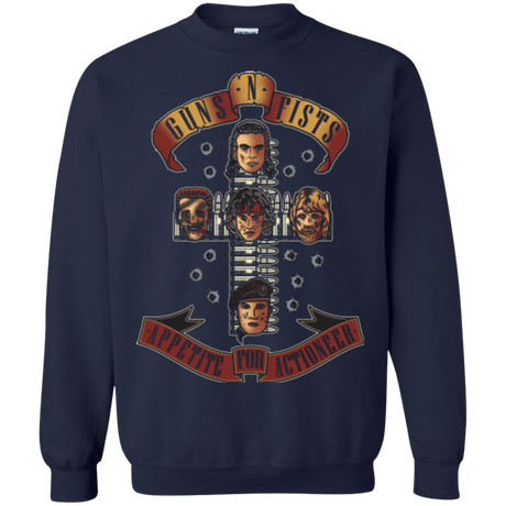Sweatshirts Navy / Small Appetite for Actioneer Crewneck Sweatshirt