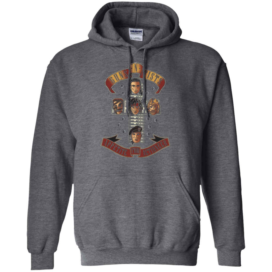 Sweatshirts Dark Heather / Small Appetite for Actioneer Pullover Hoodie