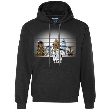 Sweatshirts Black / Small Are These Droids Premium Fleece Hoodie