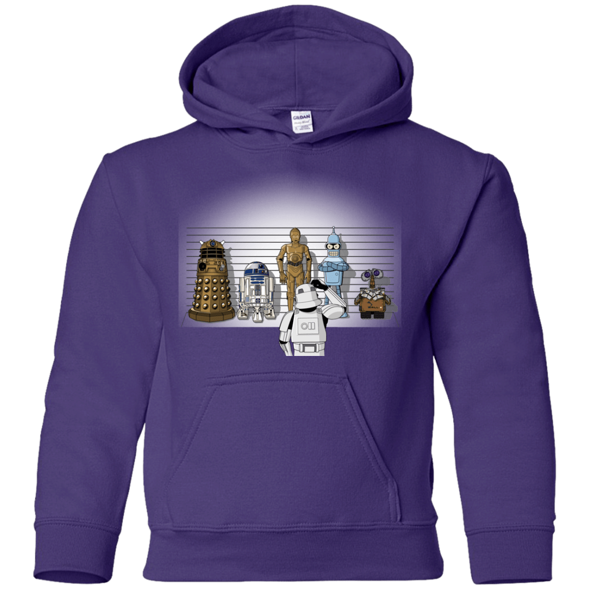 Sweatshirts Purple / YS Are These Droids Youth Hoodie
