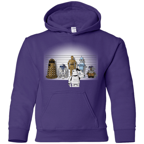 Sweatshirts Purple / YS Are These Droids Youth Hoodie