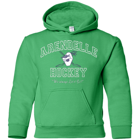 Sweatshirts Irish Green / YS Arendelle University Youth Hoodie