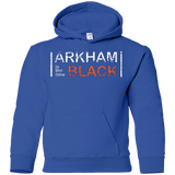 Sweatshirts Royal / YS Arkham Black Youth Hoodie