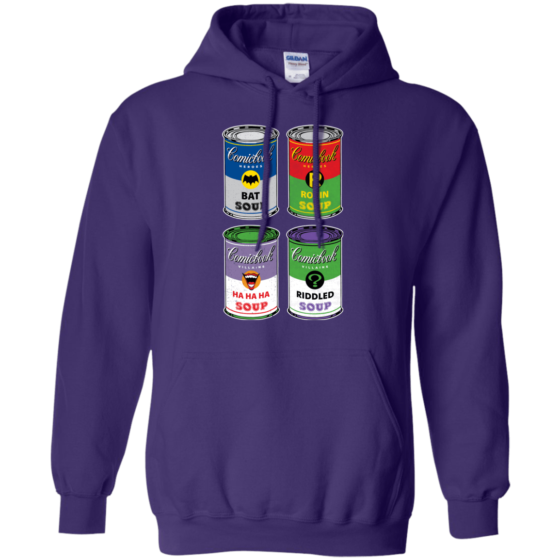 Sweatshirts Purple / Small Arkham Soup Pullover Hoodie