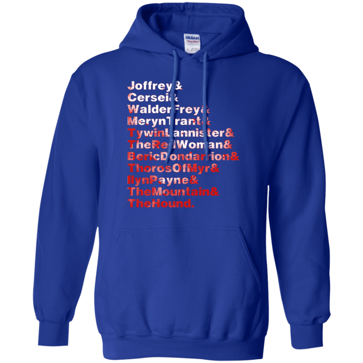 Sweatshirts Royal / Small Aryas Kill List Pullover Hoodie