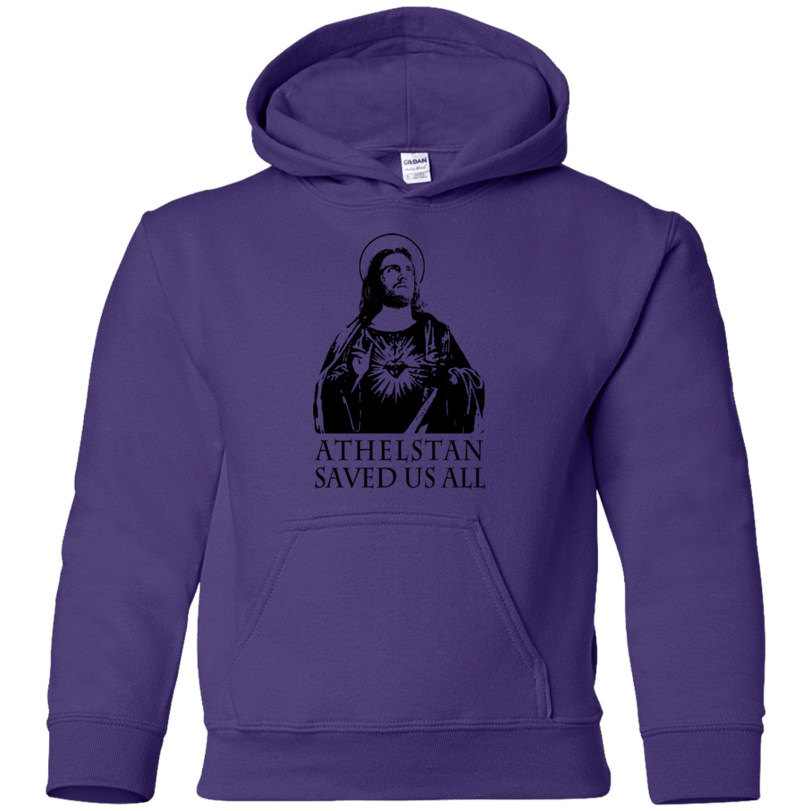 Sweatshirts Purple / YS Athelstan saves Youth Hoodie