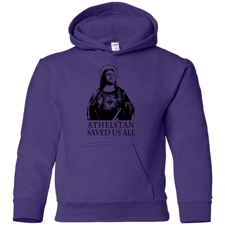 Sweatshirts Purple / YS Athelstan saves Youth Hoodie