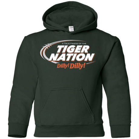 Sweatshirts Forest Green / YS Auburn Dilly Dilly Youth Hoodie