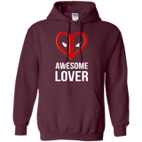 Sweatshirts Maroon / Small Awesome lover Pullover Hoodie