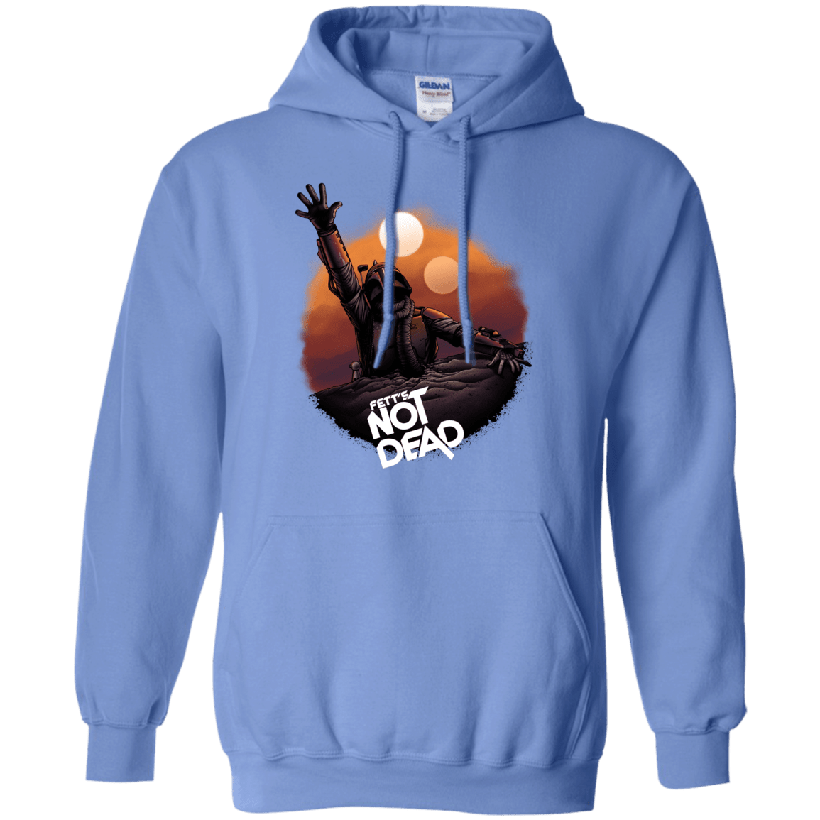 Sweatshirts Carolina Blue / Small Back From The Pit Pullover Hoodie