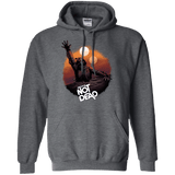 Sweatshirts Dark Heather / Small Back From The Pit Pullover Hoodie