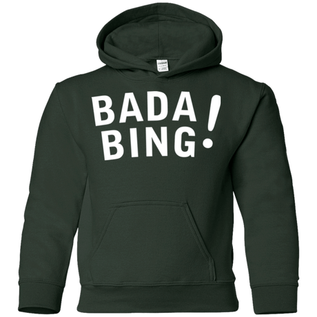 Sweatshirts Forest Green / YS Bada bing Youth Hoodie