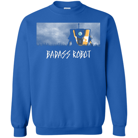 Sweatshirts Royal / Small BADASS ROBOT Crewneck Sweatshirt