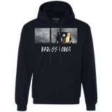Sweatshirts Navy / Small BADASS ROBOT Premium Fleece Hoodie