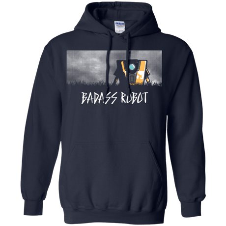 Sweatshirts Navy / Small BADASS ROBOT Pullover Hoodie