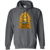 Sweatshirts Dark Heather / Small Banana Throne Pullover Hoodie