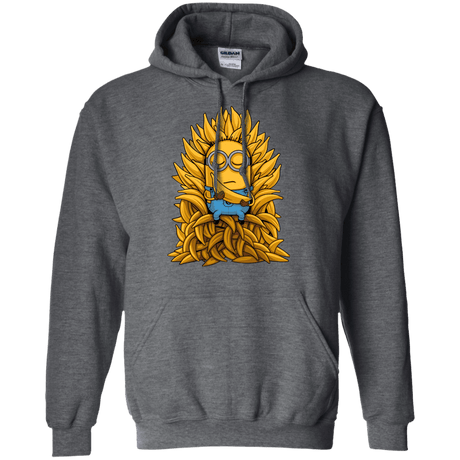 Sweatshirts Dark Heather / Small Banana Throne Pullover Hoodie