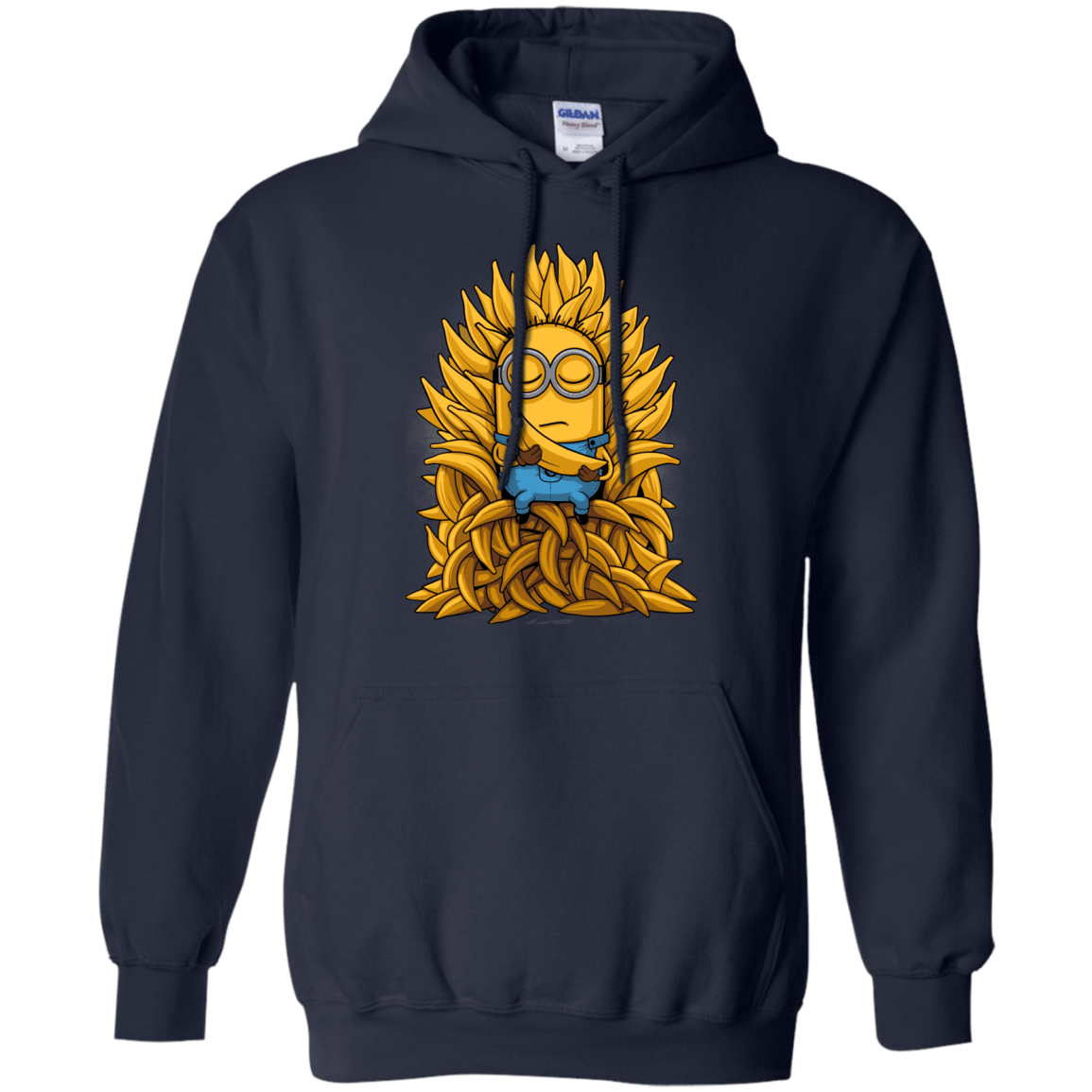 Sweatshirts Navy / Small Banana Throne Pullover Hoodie