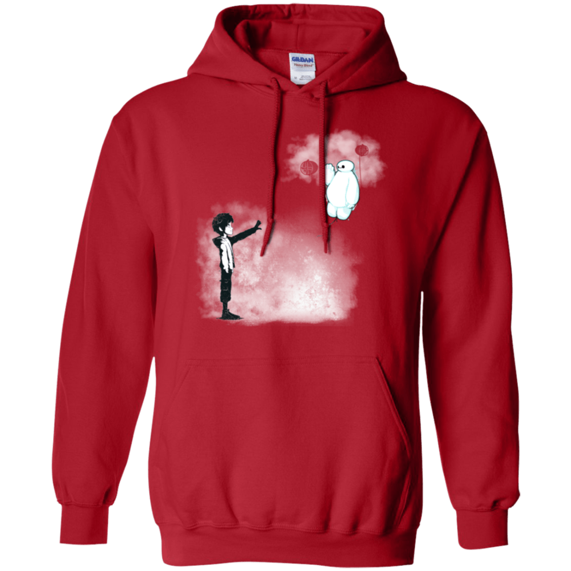 Sweatshirts Red / Small Banksy Max Pullover Hoodie