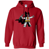 Sweatshirts Red / Small Batsy Lego Pullover Hoodie