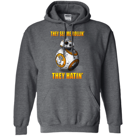 Sweatshirts Dark Heather / Small BB8TSMR Pullover Hoodie