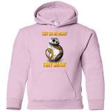 Sweatshirts Light Pink / YS BB8TSMR Youth Hoodie