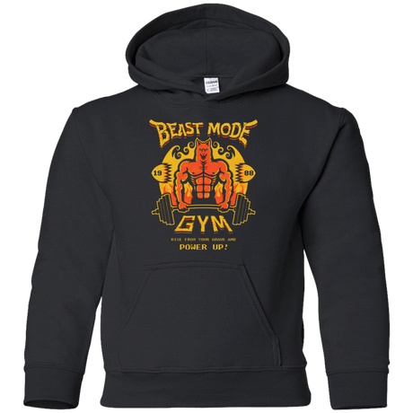 Sweatshirts Black / YS Beast Mode Gym Youth Hoodie