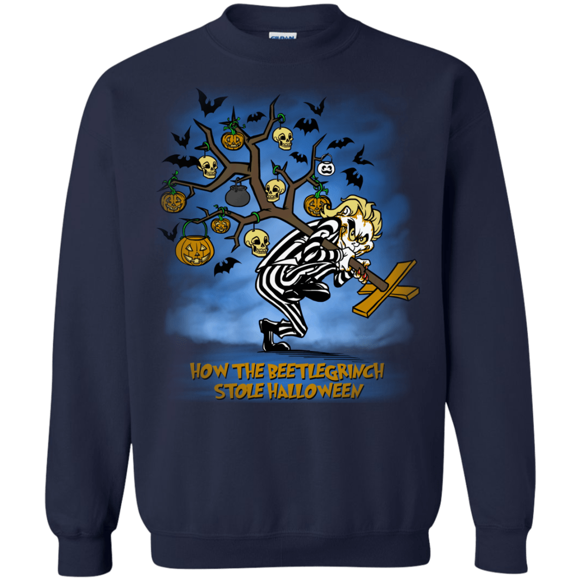 Sweatshirts Navy / Small Beetlegrinch Crewneck Sweatshirt