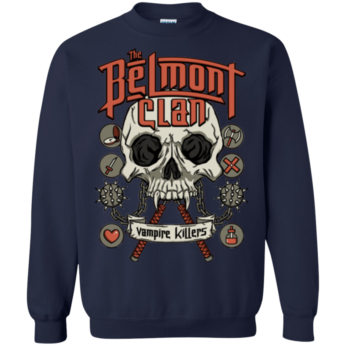 Sweatshirts Navy / Small Belmont Clan Crewneck Sweatshirt