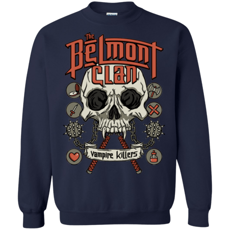 Sweatshirts Navy / Small Belmont Clan Crewneck Sweatshirt