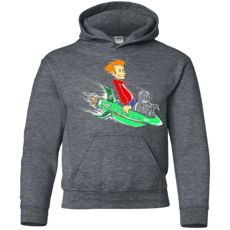 Sweatshirts Dark Heather / YS Bender and Fry Youth Hoodie