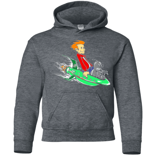 Sweatshirts Dark Heather / YS Bender and Fry Youth Hoodie