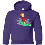 Sweatshirts Purple / YS Bender and Fry Youth Hoodie