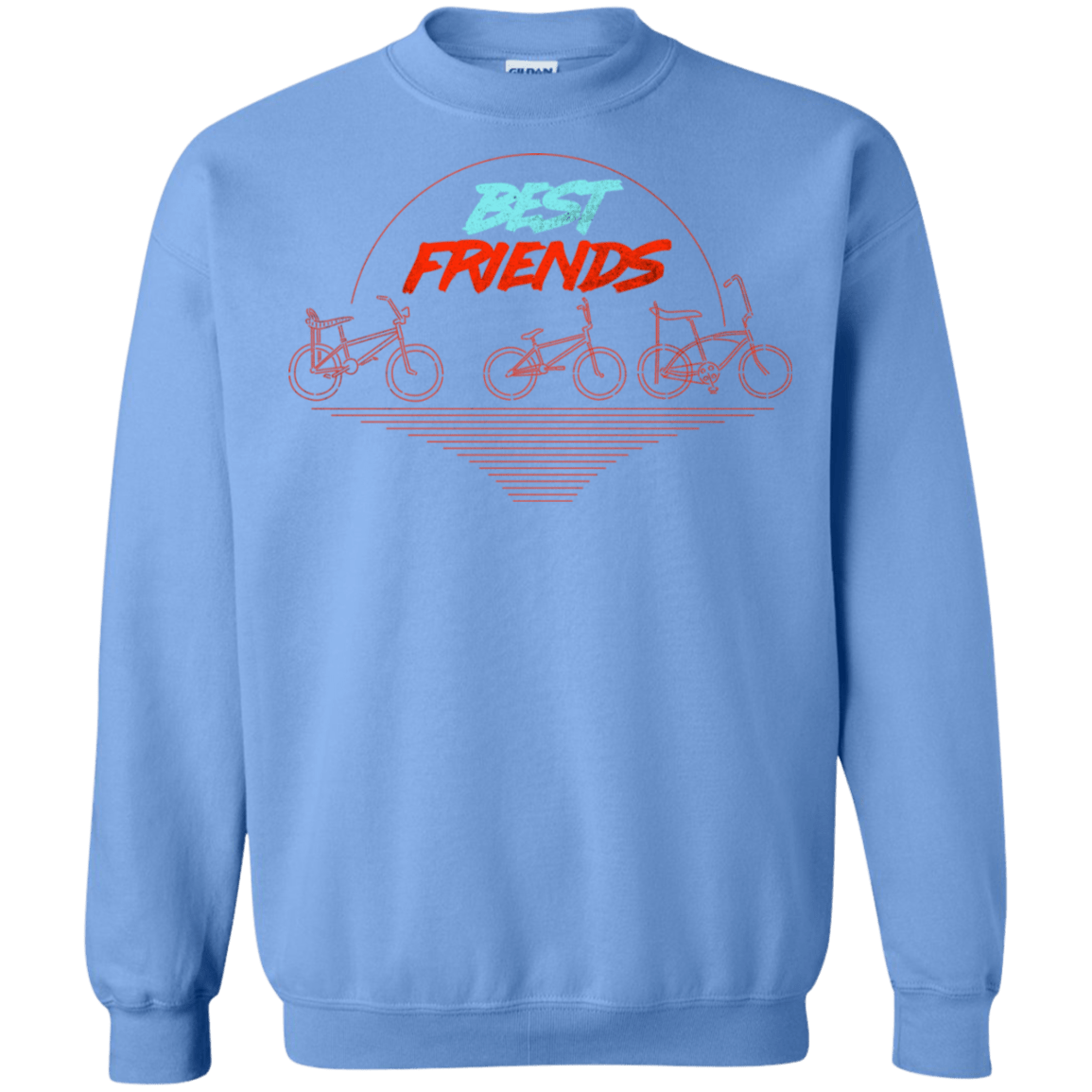 Sweatshirts Carolina Blue / S Best Friends Crewneck Sweatshirt